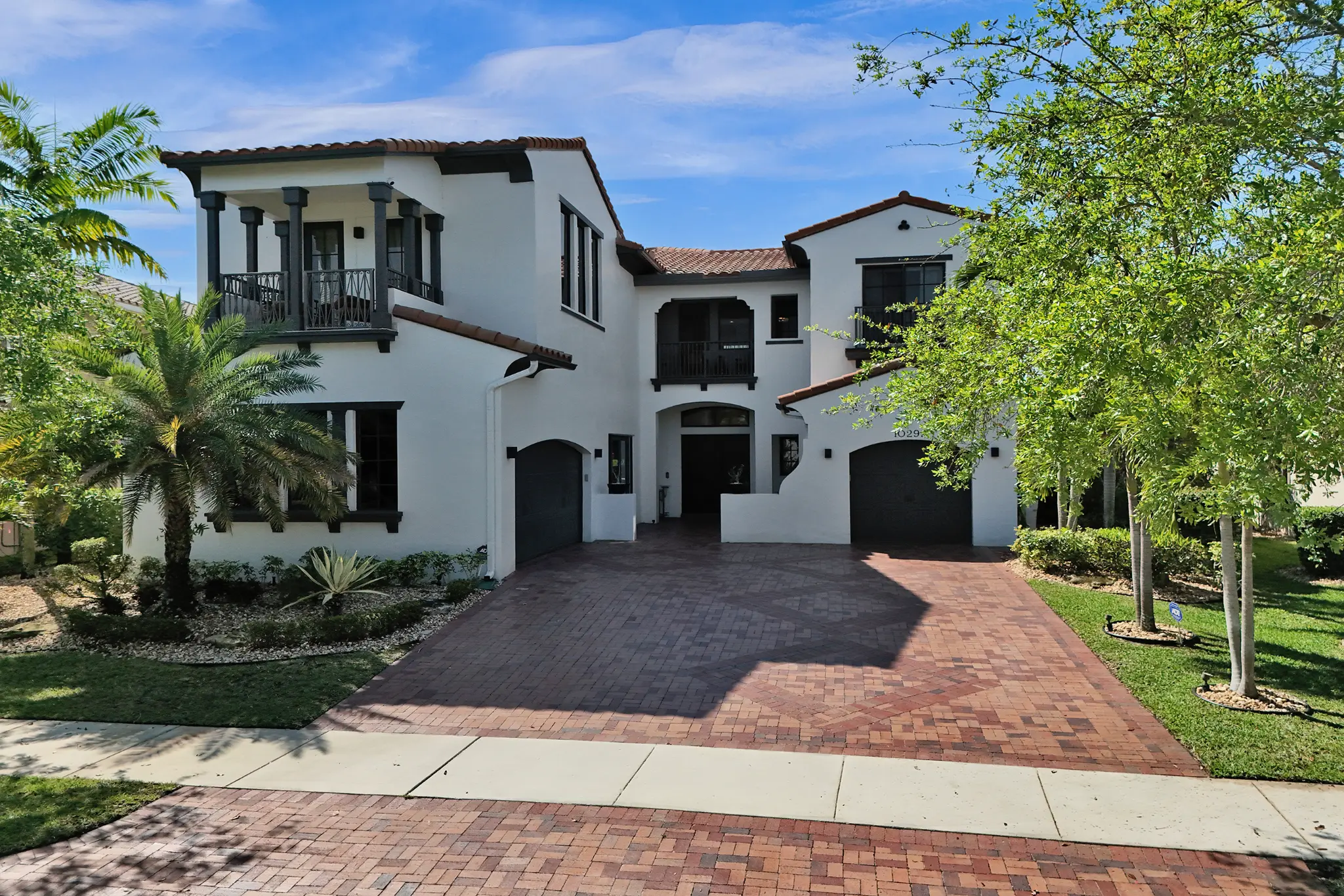 Full front facade — aerial