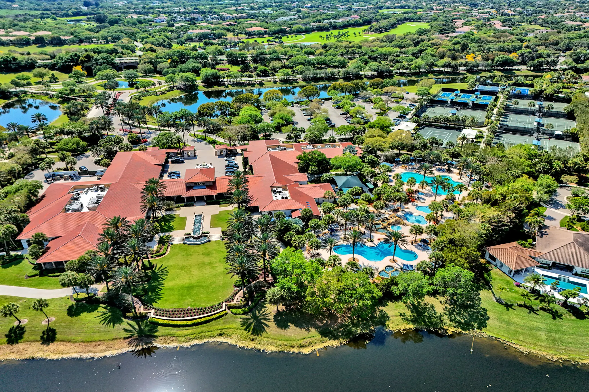 Clubhouse — aerial